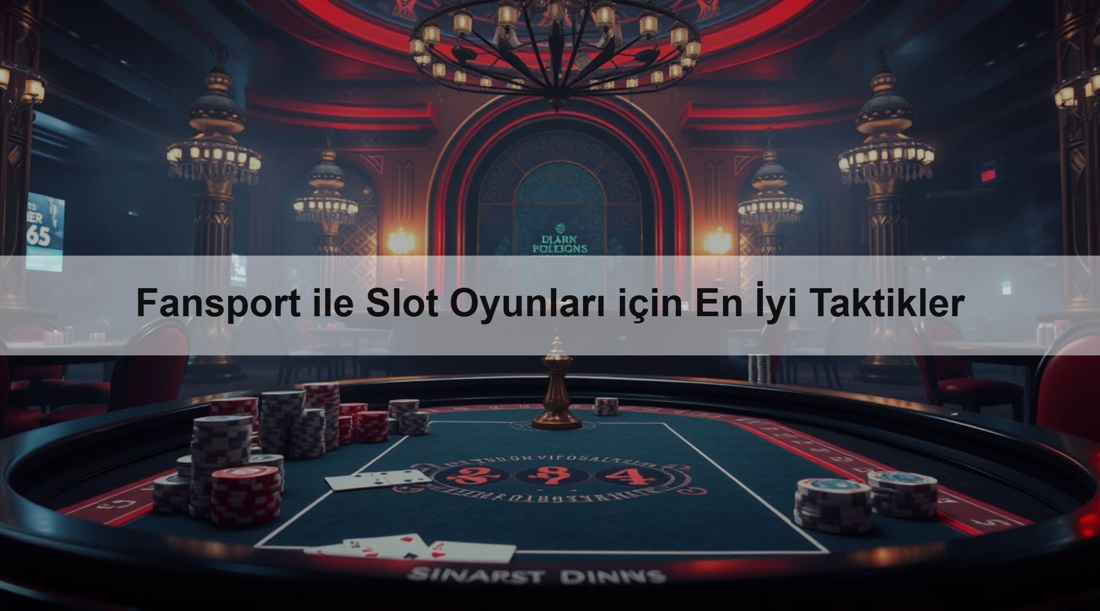 Fansport ile Slot Oyunları için En İyi Taktikler