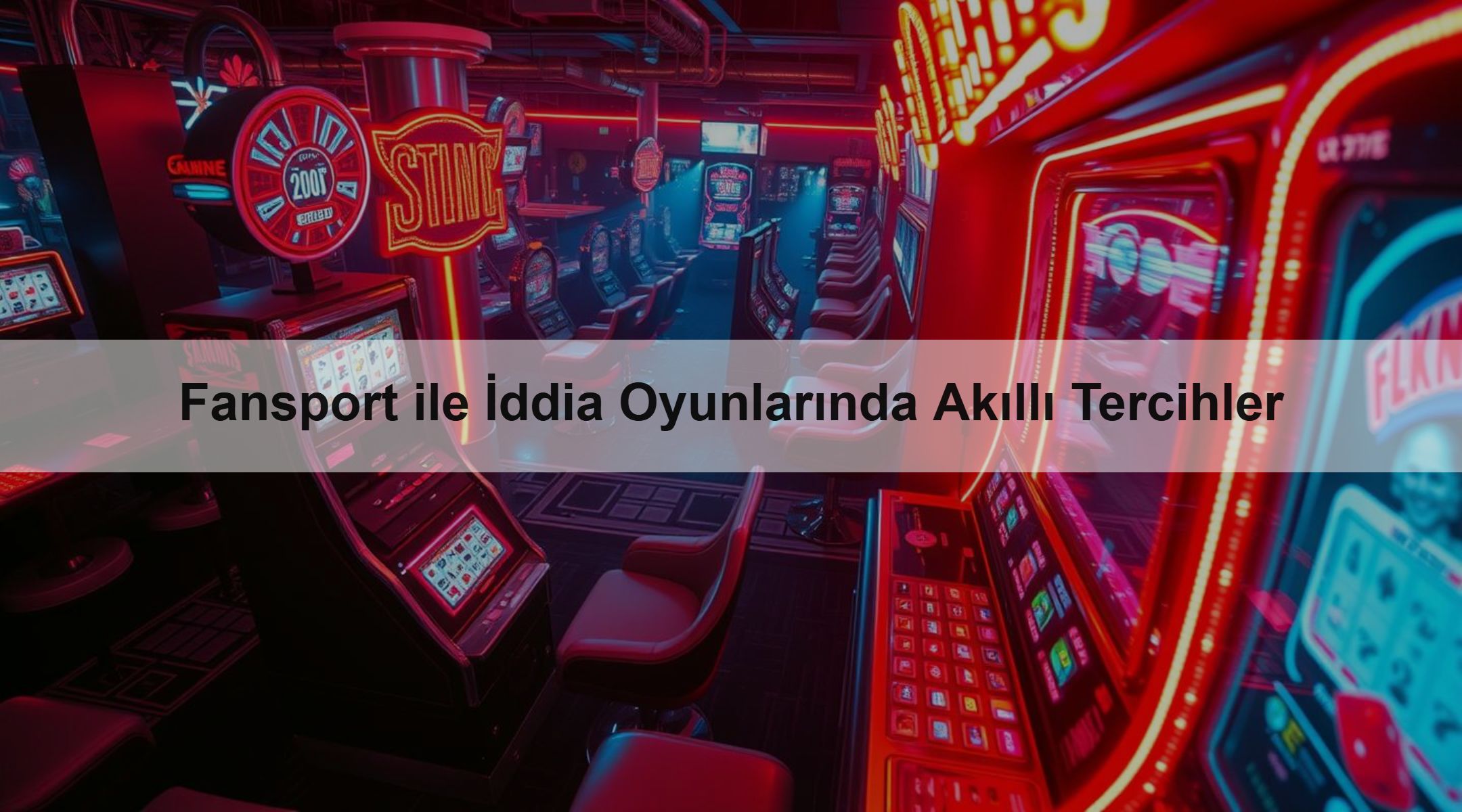 Fansport ile İddia Oyunlarında Akıllı Tercihler