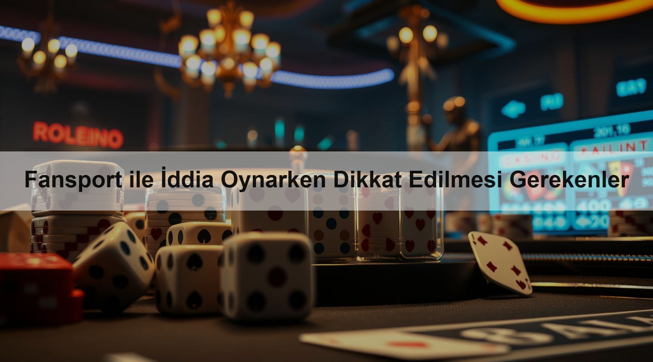 Fansport ile İddia Oynarken Dikkat Edilmesi Gerekenler