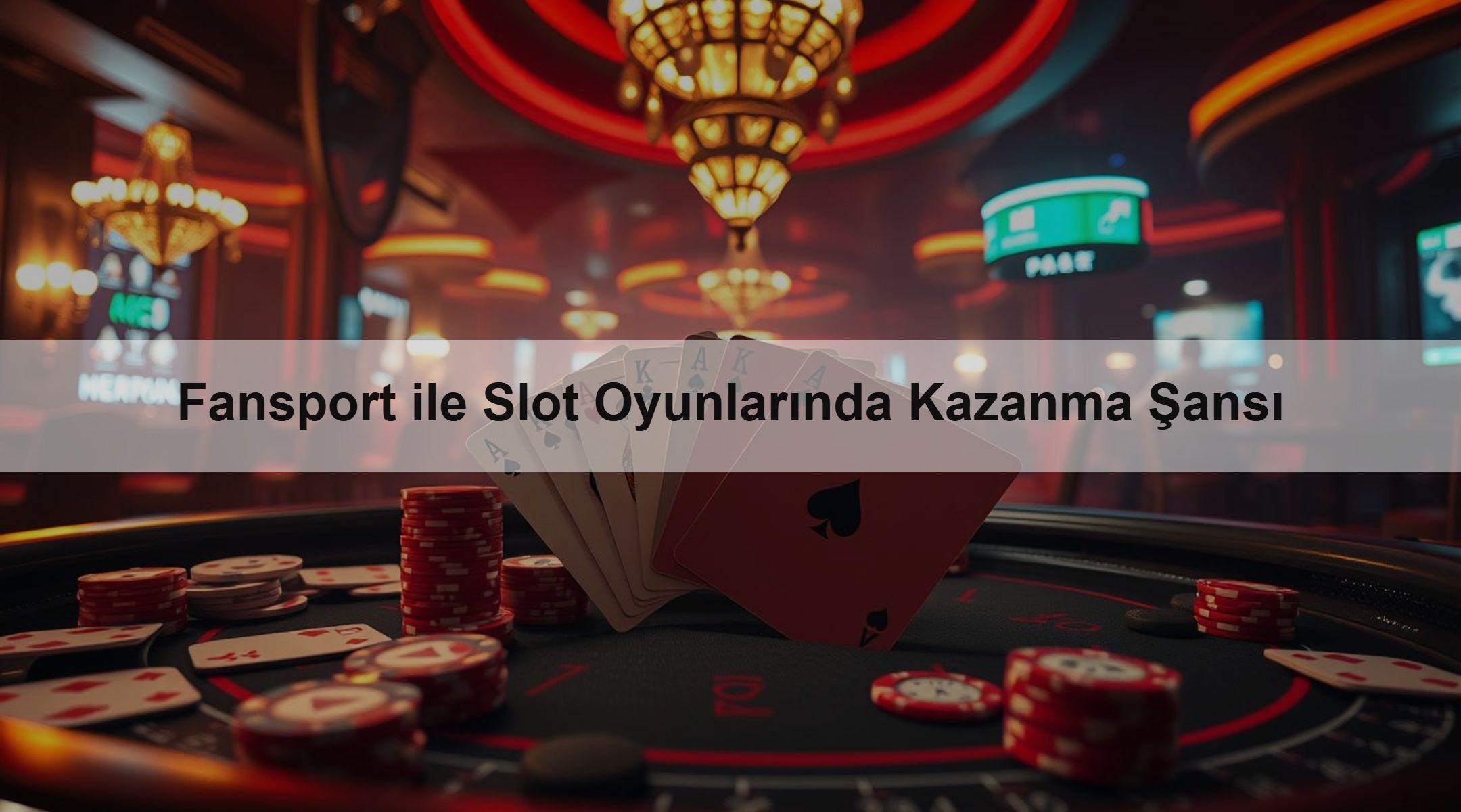 Fansport ile Slot Oyunlarında Kazanma Şansı