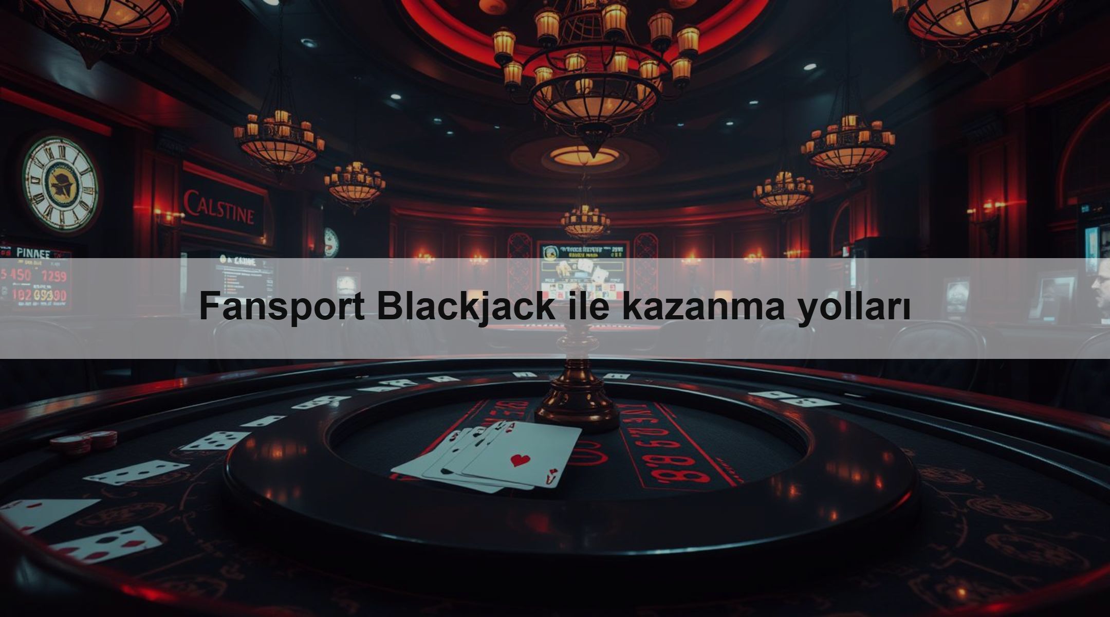Fansport Blackjack ile kazanma yolları