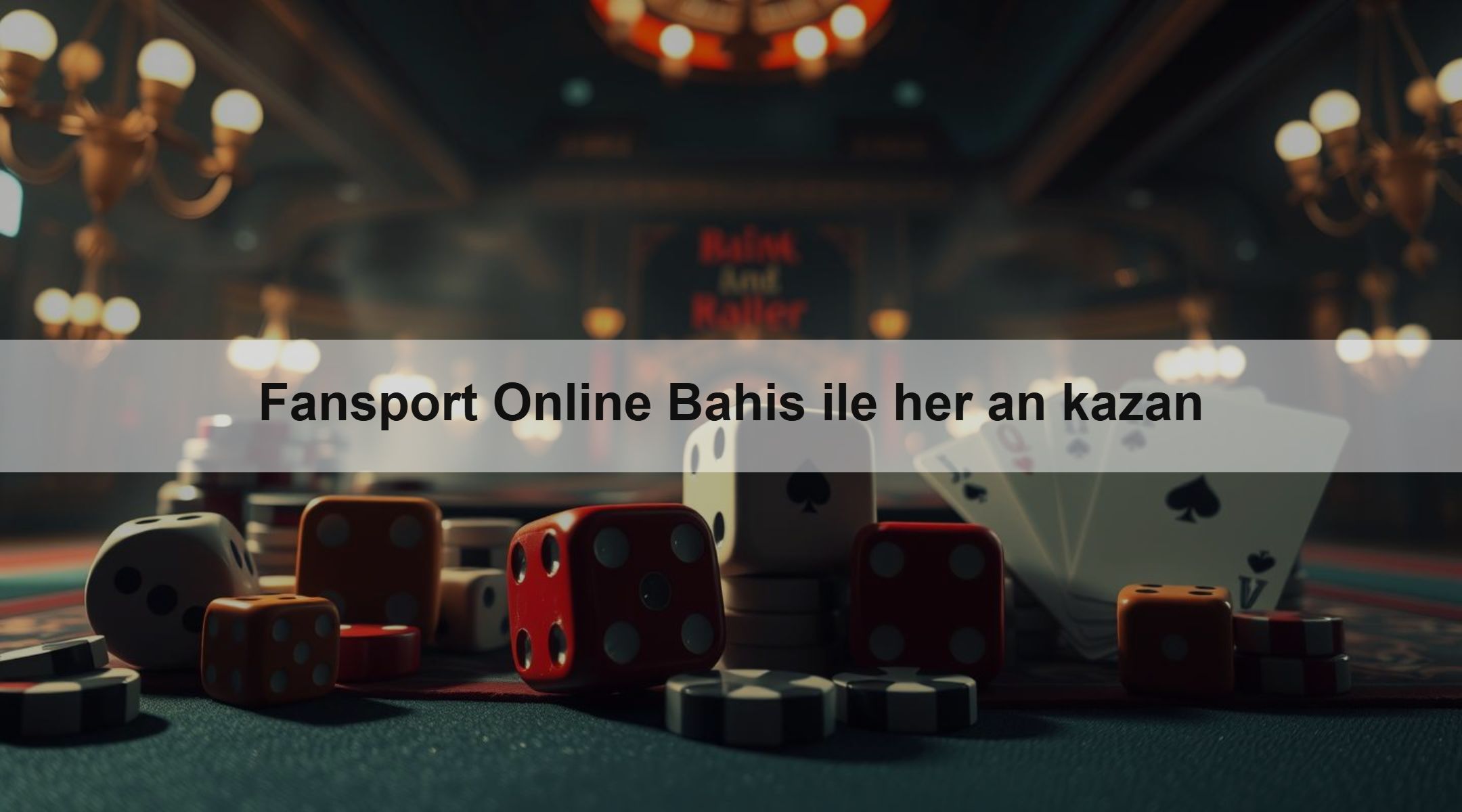 Fansport Online Bahis ile her an kazan